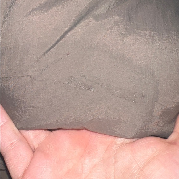 NWT! Taupe Puffer vest with Belt - Picture 3 of 3